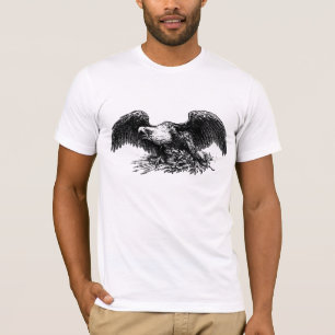 Camiseta Águia de Guerra Vintage