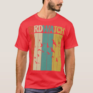 Camiseta Águia de presentes de pássaros de observação de pá