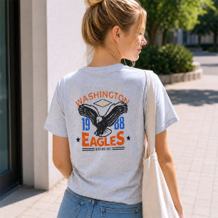 Camiseta Águia de Washington 1988 Vintage Eagle