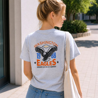 Camiseta Águia de Washington 1988 Vintage Eagle
