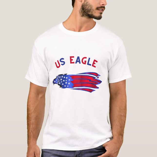 Camiseta Águia dos EUA (Frente)
