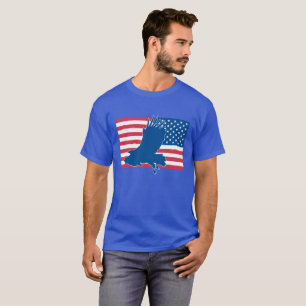 Camiseta águia dos EUA
