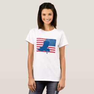 Camiseta Águia dos EUA