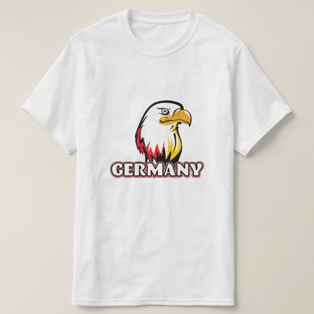 Camiseta Águia Dourada Alemã (Frente do Design)