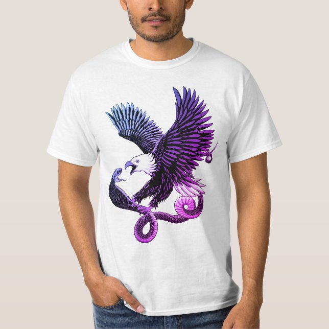 Camiseta Águia e Cobra (Frente)