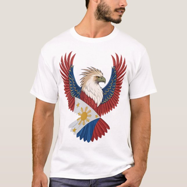 Camiseta águia filipina (Frente)