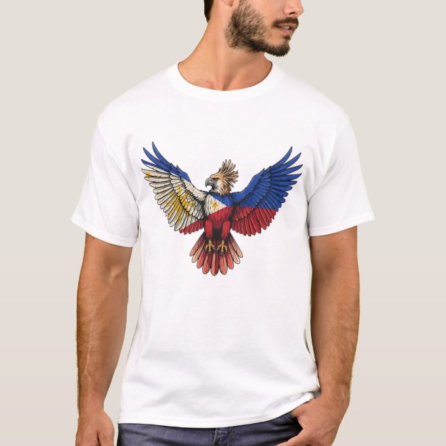 Camiseta águia filipina (Frente)