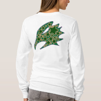 Camiseta Águia galáctica: Verde escuro