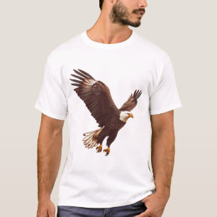 Camiseta Águia Majestosa em Arte de Voo