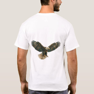 Camiseta Águia Majestosa em Voo - Poder e Liberdade Desi