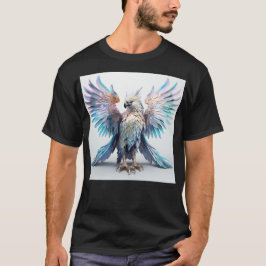 Camiseta Águia Metálica Iridescente