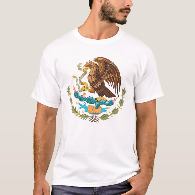 Camiseta águia mexicana (Frente)
