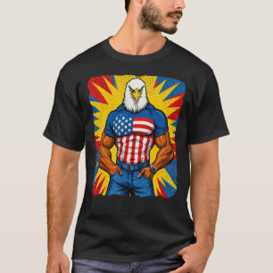 Camiseta Águia Musculosa Pop Art