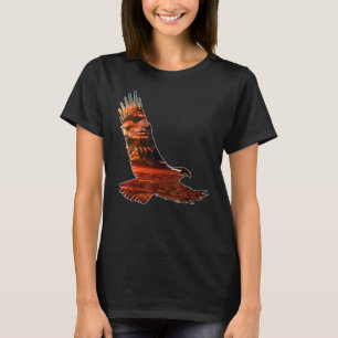 Camiseta Águia Nativa Americana