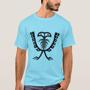 Camiseta Águia Negra de Duas Cabeças