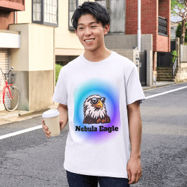 Camiseta Águia Néon Nebulosa