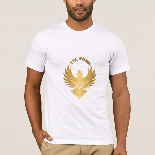 Camiseta águia ouro (Frente)