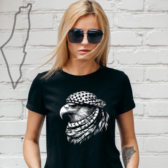 Camiseta águia-palestina (Criador carregado)