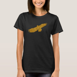 Camiseta Águia Para Mulheres Meninas Hawk Animal
