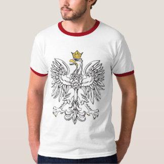 Camiseta Águia Polonesa com Dourada Coroa