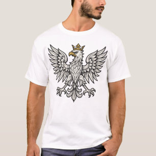 Camiseta Águia Polonesa Crista Mínima