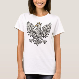 Camiseta Águia Polonesa Crista Mínima
