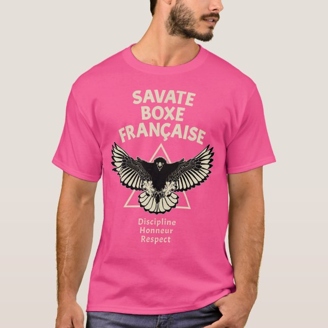 Camiseta Águia Savate French Kickboxing (Frente)
