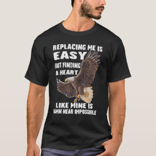 Camiseta Águia Substituindo Me É Fácil Mas Encontrar Um Cor