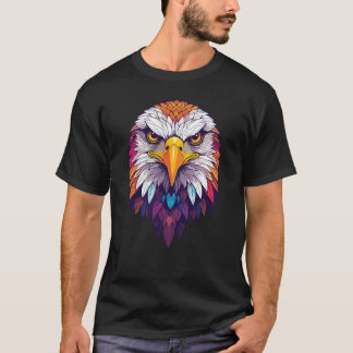 Camiseta Águia Vibrante Majestosa