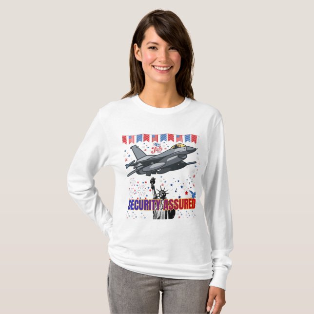 Camiseta Águia Voo da Liberdade branco (Frente Completa)