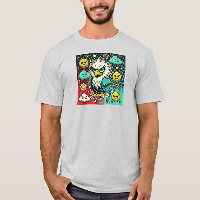 Camiseta Águia Zangada (Frente)