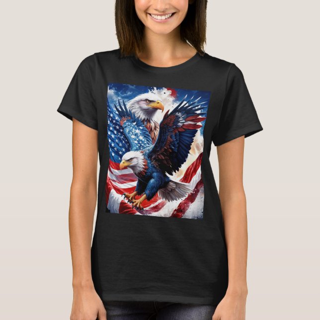 Camiseta Águias em Voo (Frente)