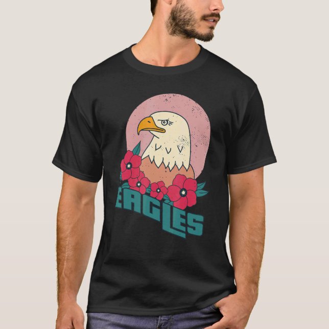 Camiseta Águias Eu adoro Pássaros de presas Falconry Falcon (Frente)