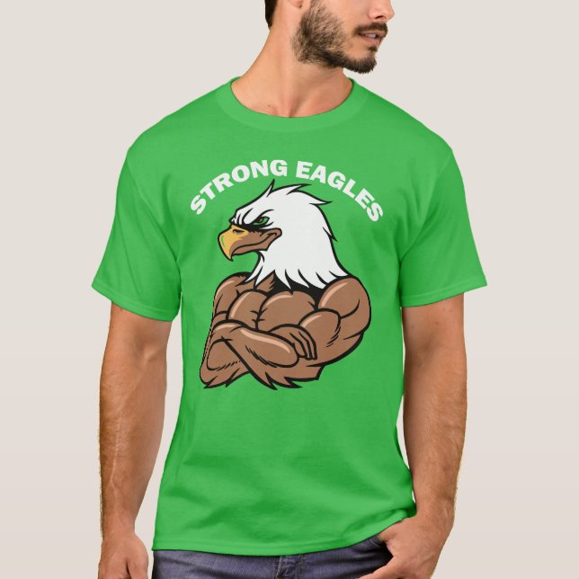 Camiseta águias fortes (Frente)