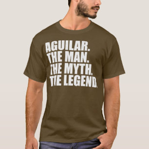 Camiseta AguilarAguilar Nome da família Aguilar sobrenome A