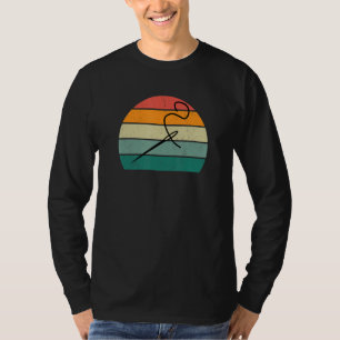 Camiseta Agulha de Tricô para Costureira Máquina de Tricô S