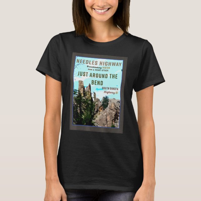 Camiseta Agulha Highway Dakotas (Frente)