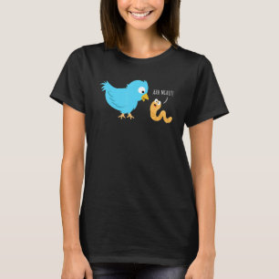Camiseta ÄH Miau Bird & Worm Say