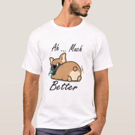 Camiseta Ah Muito Melhor, Engraçados Amantes De Bulldog
