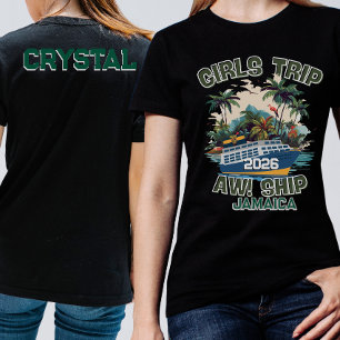 Camiseta Ah, Navio É Uma Viagem das Melhores Amigas 2026 Ca