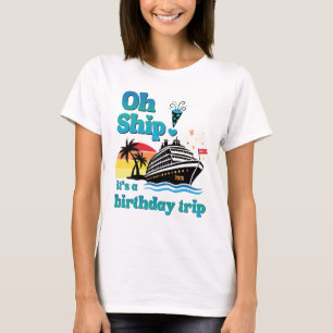 Camiseta Ah Navio! É uma Viagem de Aniversário