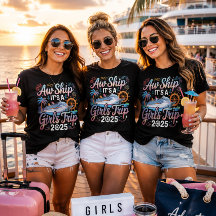 Ah, Navio É Uma Viagem de Meninas Ano Personalizad