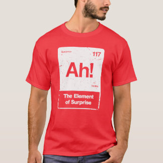 Camiseta AH! O Elemento Surpresa - Projeto Hail