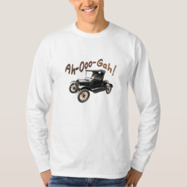 Camiseta Ah-Ooo-Gah chifre de carro clássico velho