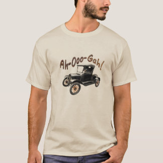 Camiseta Ah-Ooo-Gah chifre de carro clássico velho