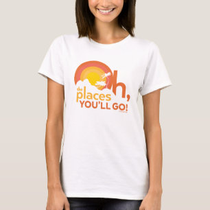 Camiseta Ah, Os Lugares Que Você Irá! Tipografia Paisagem