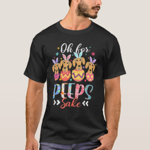 Camiseta Ah, Para Os Peeps Fizeram Uma Páscoa Engraçada Dac