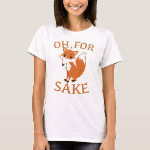Camiseta Ah, Pelo Amor de Raposa