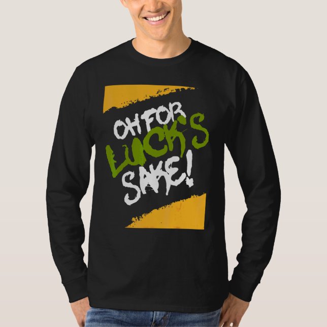 Camiseta Ah, Por Sorte, Sake Happystpatricksd (Frente)