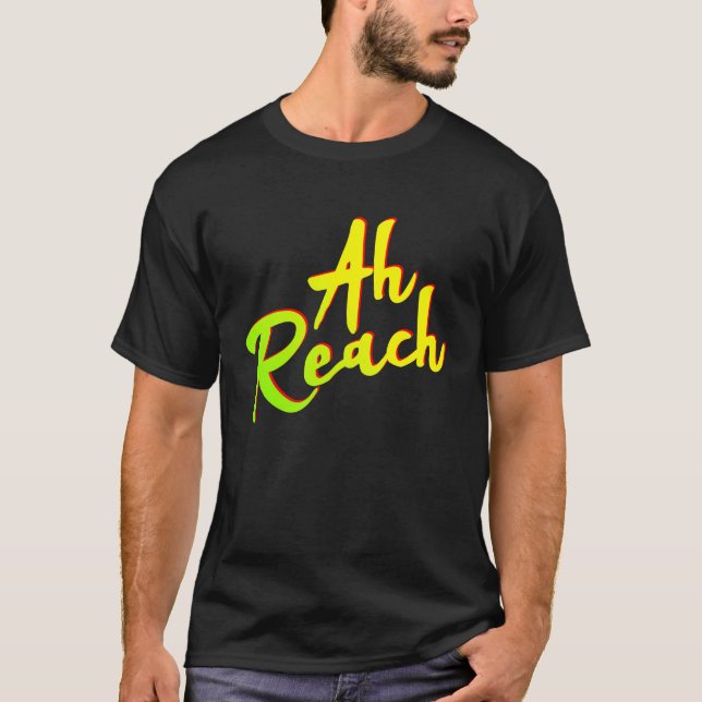 Camiseta Ah Reach Trinidad Carnival Soca 2019 (Frente)